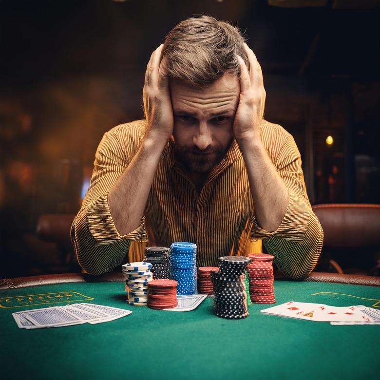 Firefly_gambling_in_the_poker_game_with_a_man_looking_stressed_and_unhappy_about_losing_money_65037_aI4V8fE